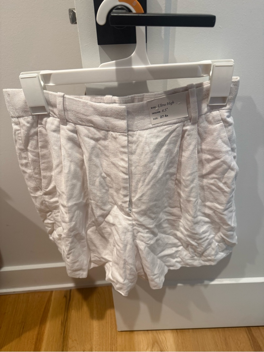 Abercrombie Ultra High Waist White Women’s Shorts